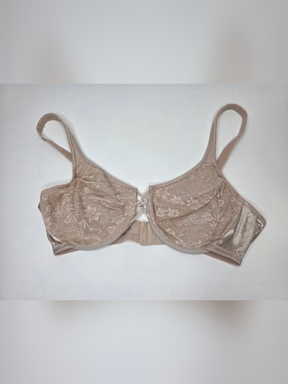 Vanity Fair Vintage Bra Beauty Back Full Figure Underwire Style 75-003  Size 38C